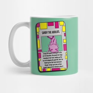 Animal Trading Card - Axolotl Mug